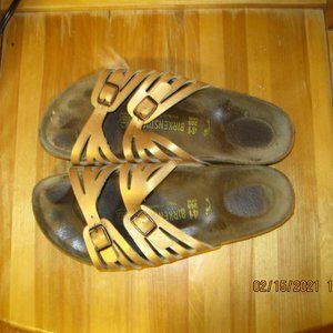 Birkenstock Copper Bronze Granada Sandals 41 L10 M8